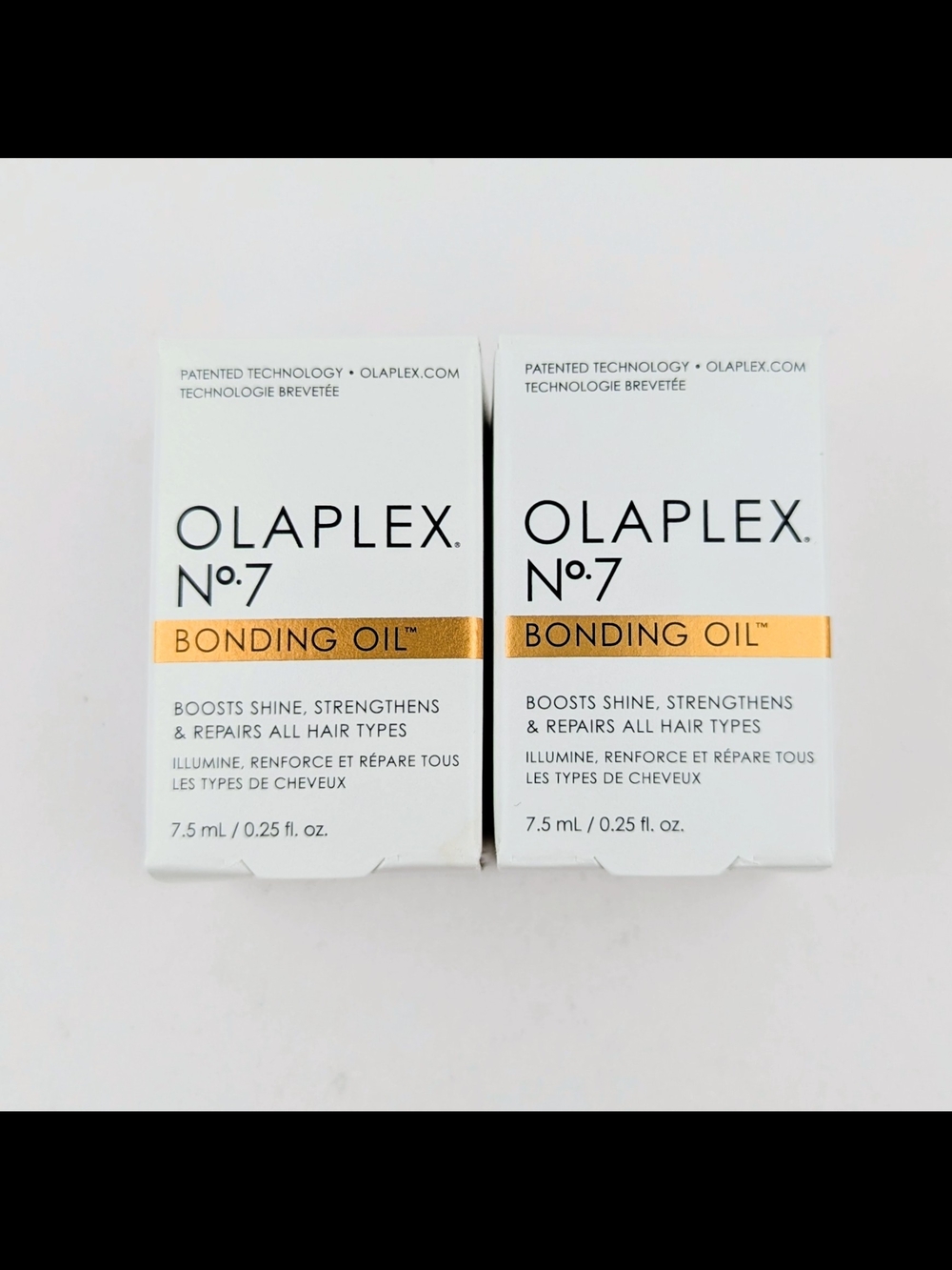 OLAPLEX No.7 Bonding Oil 7.5ml/0.25fl.oz. x2 Travel Size
